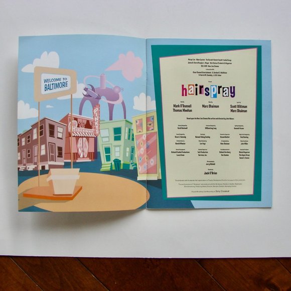Hairspray Musical Souvenir Book Theatre Program Cast Signed RARE Collectible - Picture 3 of 8